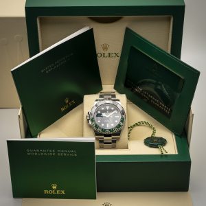 Rolex GMT-MASTER II 40 "Sprite" Acero Oyster 2025 Nuevo a Estrenar 126720VTNR.