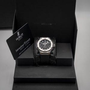 Hublot Big Bang 38 Acero Esf. Negra 2013 Buen Estado.