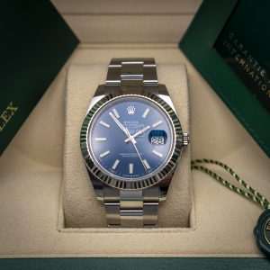 Rolex Datejust 41 126334 Oyster Azul 2023 Buen Estado