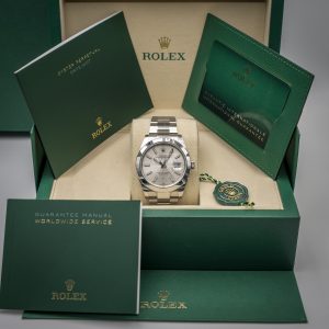 Rolex Datejust 126300 Acero Liso Oyster Buen estado