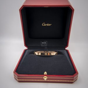 Pulsera Cartier Love 4 Diamantes 16 Oro Rosa 2019