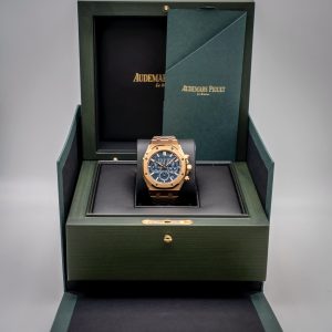 Audemars Piguet 38 Royal Oak Chronograph Oro Rosa 2023 Usado.