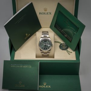 Rolex Datejust 36  126200  Oyster Esf Verde  126334  Nuevo a Estrenar