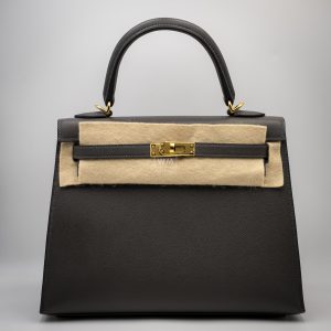 Bolso Hermes Kelly 25 Graphite Madame VEAU Nuevo a Estrenar 2025