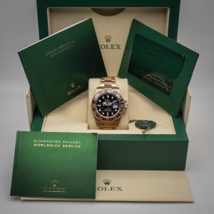 Rolex GMT-MASTER II Oro rosa 126715CHNR 06/2023 Nuevo a estrenar Full stickers