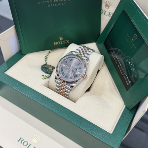 Rolex Datejust 126331 41 MM Acero / Oro Rosa Esf Wimbledon Muy Buen Estado 2024