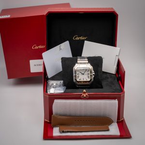 Cartier Santos Acero / Oro Amarillo