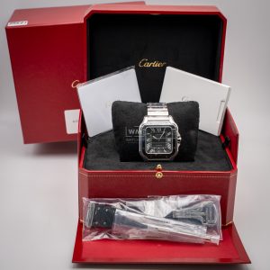 Cartier Santos Acero