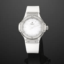 Hublot Big Bang 38 Acero con Diamantes Esf. Blanca 2013 Usado