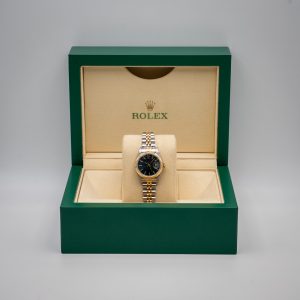 Rolex Datejust 69173 Acero / Oro amarillo jubilee Esfera Azul 1995 Buen estado.