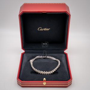 Pulsera Cartier Clash Oro Blanco 03/2025 Buen Estado
