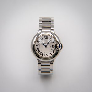 Cartier Ballon Bleau 28MM W69010Z4 Acero Buen estado