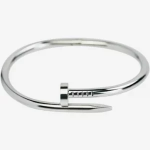 Pulsera Cartier Juste un Clou Talla 17 Oro Blanco 2026 Nueva a Estrenar