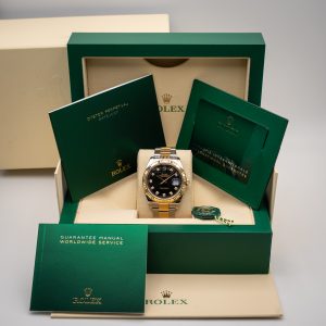 Rolex Datejust 41 MM 126333 Acero / Oro Amarillo Esf.Negra 05/2018 Usado