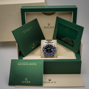 Rolex GMT-MASTER II (BATMAN) 40 MM Acero 06/2026 Nuevo a Estrenar