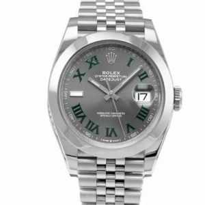 Rolex Datejust Wimbledon 126334 41 MM Acero / Oro Blanco 07/2026 Nuevo a Estrenar