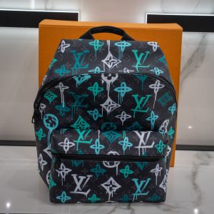 Mochila Louis Vuitton Colaboracion Virgil Abloh Discovery Backpack Graffiti Multicolor