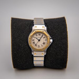 Cartier Santos 25 MM Acero / Oro Amarillo Usado