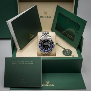 Rolex GMT-MASTER II (Batgirl) 40 MM Acero 12/2025 Buen Estado