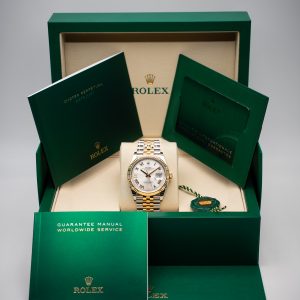 Rolex Datejust 126233 36MM Acero / Oro Amarillo Jubilee 06/2026 Nuevo a Estrenar