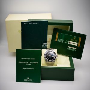 Rolex GMT-MASTER II 40 MM Acero 2012 Buen Estado