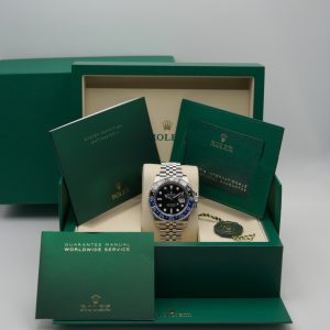 Rolex GMT-MASTER II (Batgirl) 40 MM Acero 09/2026 Nuevo a Estrenar