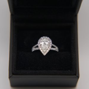 Anillo Diamantes 1,53 Quilates Muy Buen Estado