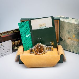 Rolex GMT-MASTER II 16713 Acero / Oro Amarillo 1991 Usado