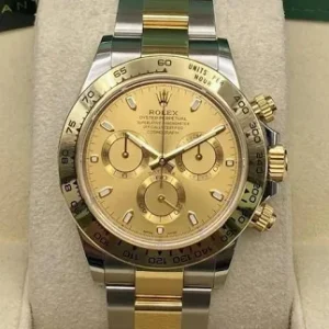 Rolex Daytona 116523 40 MM Acero / Oro Amarillo 01/2002 Usado