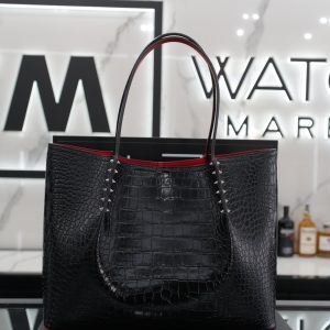 Bolso Louboutin Cabata Tote Calf Ali Negro 04/2025 Buen Estado