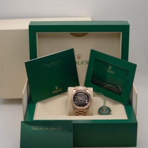 Rolex Day-Date 40 MM Oro Rosa 05/2024  Muy Buen Estado