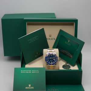 Rolex Submariner Date 126613LB 41 MM Acero / Oro Amarillo 05/2026 Buen Estado