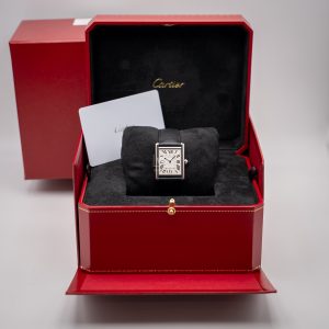 Cartier Tank WSTA0136 33,7 MM Acero 10/2026 Nuevo a Estrenar