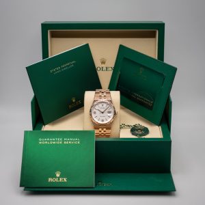 Rolex Land-Dweller 36 MM 127235 Oro Rosa 12/2025 Nuevo a Estrenar